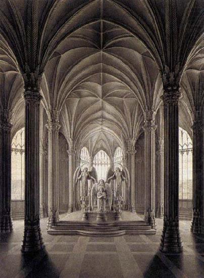 Study for a Monument to Queen Louise, Karl friedrich schinkel